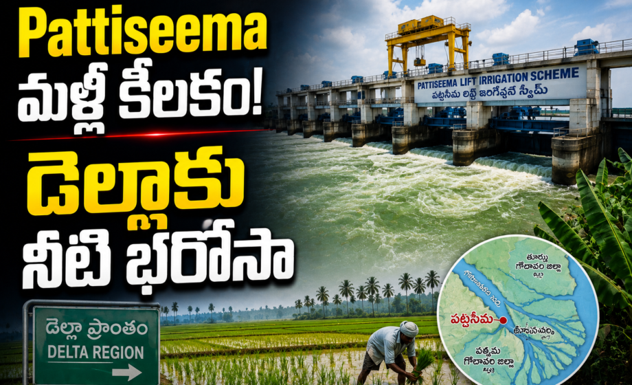 Pattiseema Godavari Water 2026