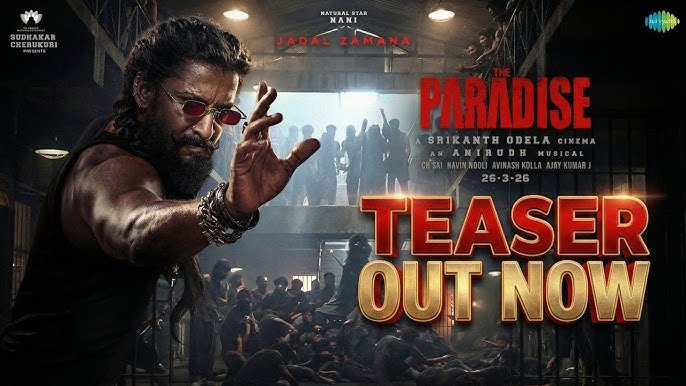The Paradise teaserలో జడల్ పాత్రలో నాని