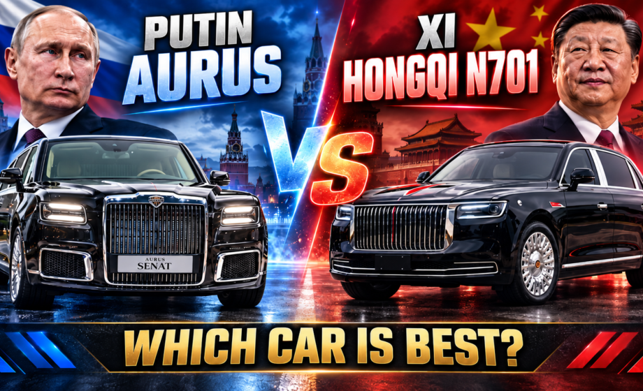 Image accompanying: Aurus vs Xi Hongqi N701: దేశాధినేతల కోసం వాడే కార్ల గురించి