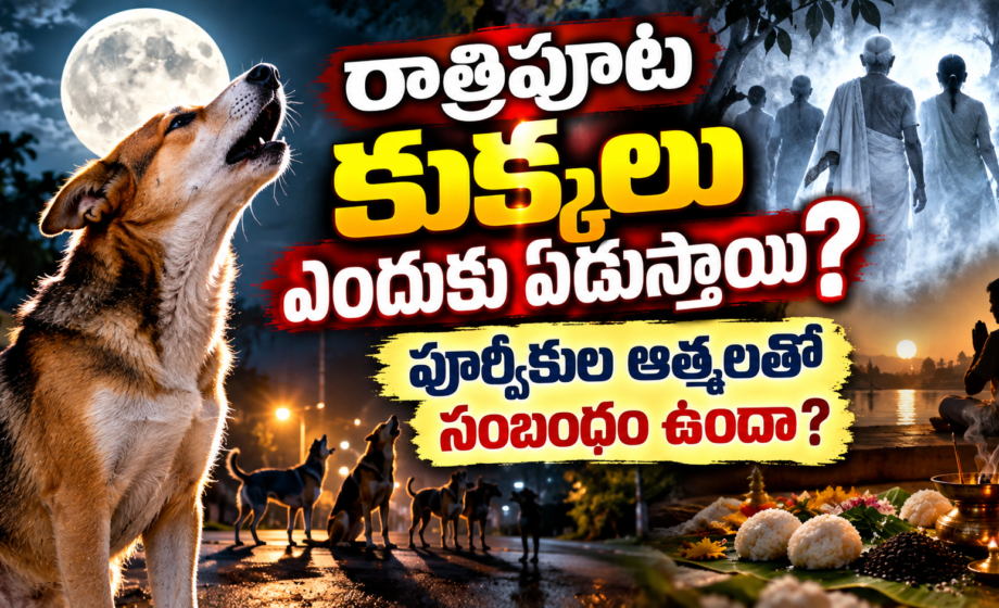 Dogs howling రాత్రిపూట కుక్కలు ఎందుకు ఏడుస్తాయి? పూర్వీకుల ఆత్మలతో సంబంధం ఉందా?