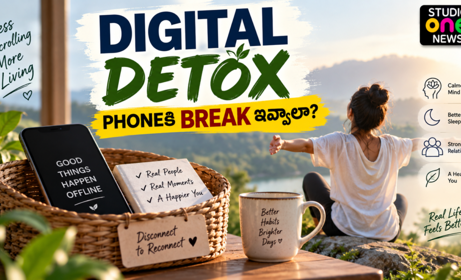 Digital Detox, screen time reduce, phone addiction reduce, social media detox, digital wellbeing