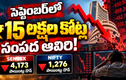 September 2026 stock market crash Sensex Nifty fall investor wealth loss