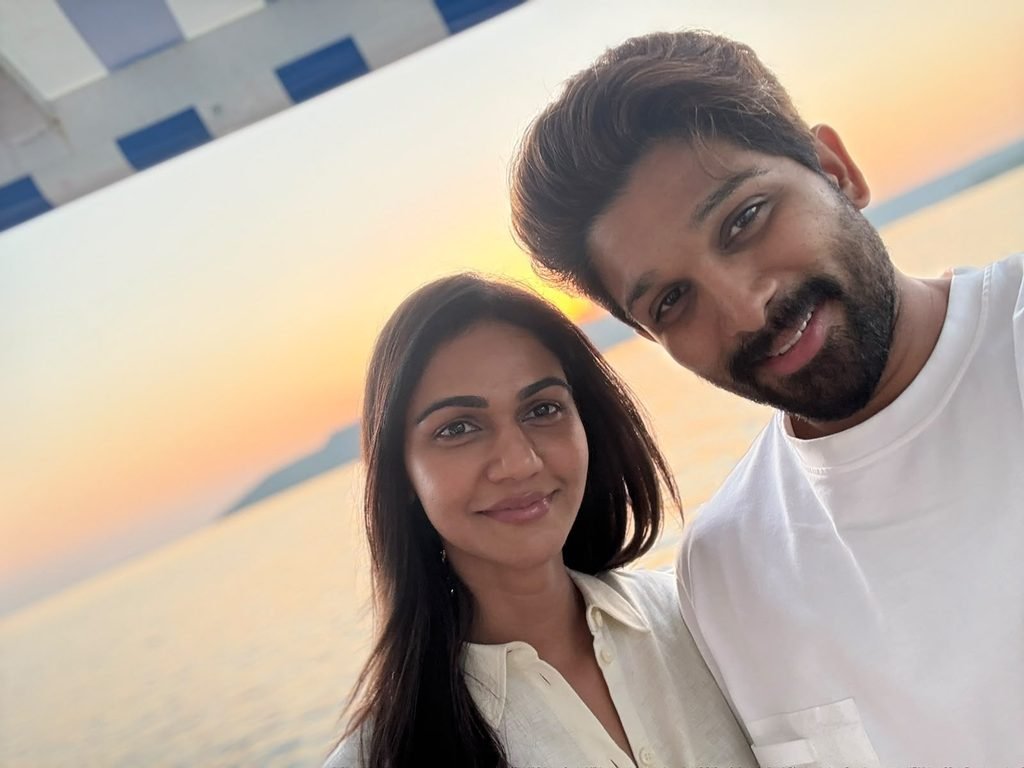 స్నేహా రెడ్డి, అల్లు అర్జున్ కలిసి తీసుకున్న సెల్ఫీ