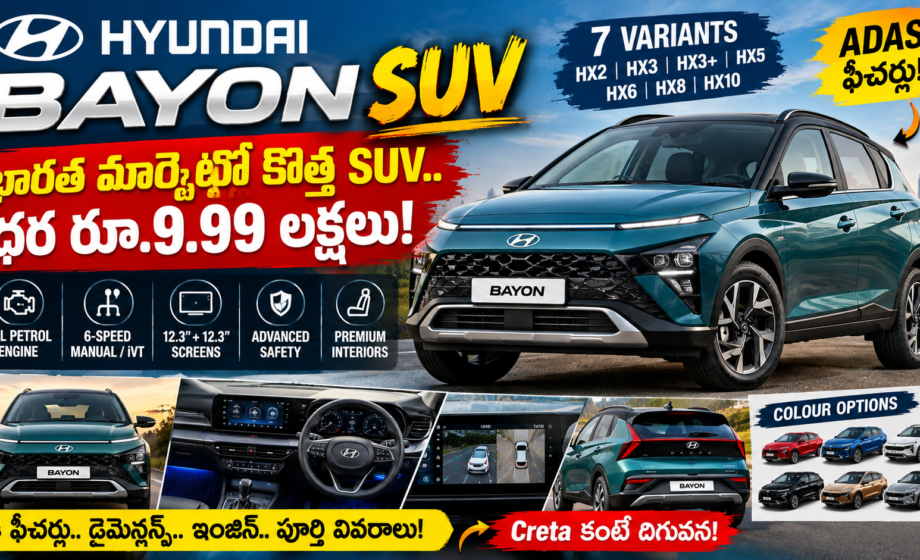 Hyundai Bayon SUV Features
