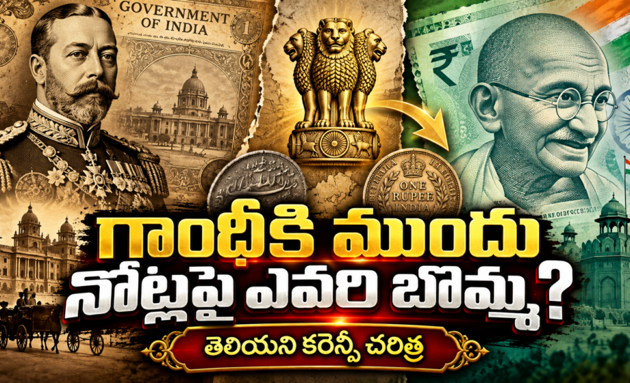 Gandhi Before Indian Currency Notes