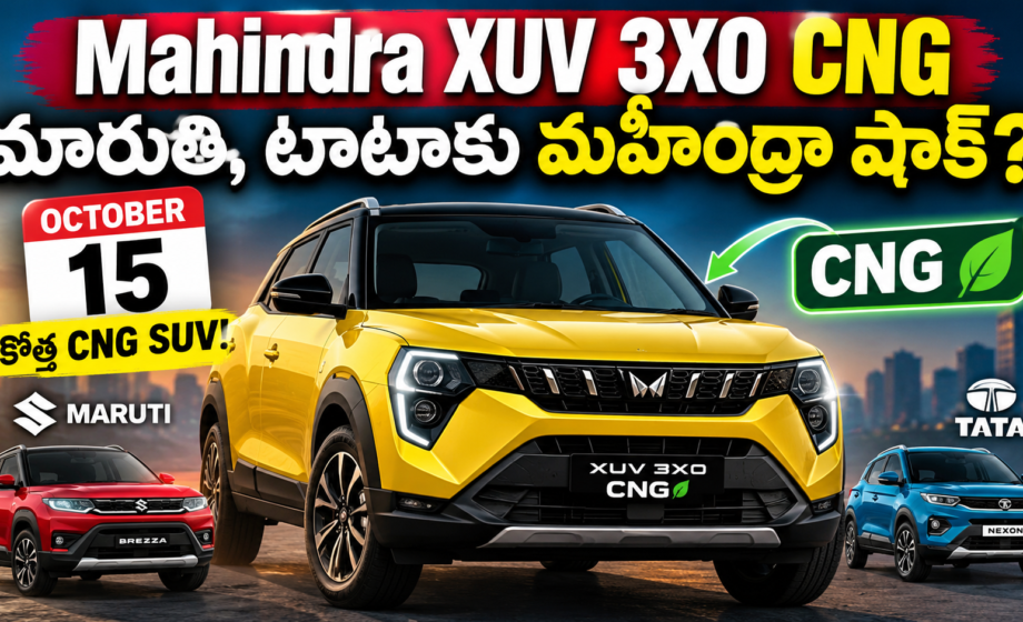 Mahindra XUV 3XO CNG
