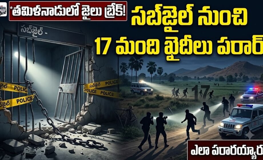 Prisoners escape in Tamil Nadu