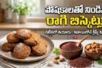 Ragi Biscuits Recipe