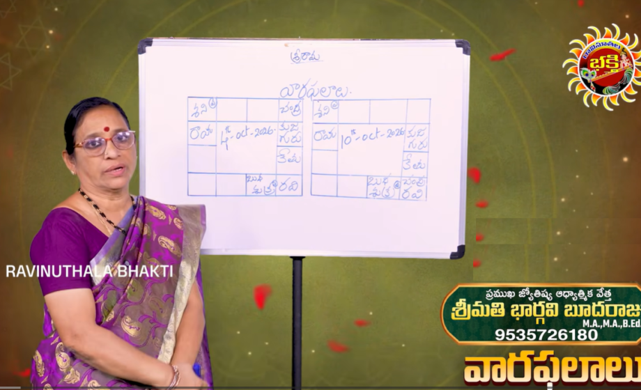 Weekly Rasi Phalalu