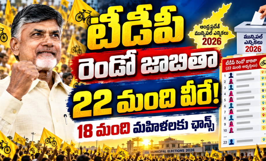 TDP Second List 2026